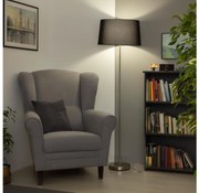 Brilagi - LED állólámpa CERIA 1xE27/40W/230V, átm. 45 cm fekete/matt króm