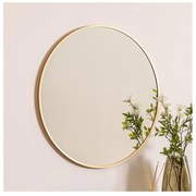 Atmosphera - Fali tükör ALICE átm. 70 cm arany