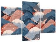 Kép - Japán hullámok (90x60 cm)