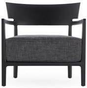 CARA MAT fotel, fekete - Kartell