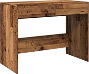 vidaXL antik fa színű szerelt fa íróasztal 101 x 50 x 76,5 cm
