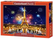 Puzzle Castorland - Tűzijáték Párizsban 1000 db