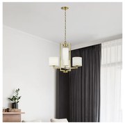 Hinkley HK-HAMPTON4-BB - Láncos csillár HAMPTON 4xE27/60W/230V arany