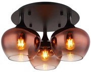 Globo 15548-3DG - Felületre szerelhető csillár MAXY 3xE27/40W/230V réz