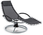 The Chiller, hintaágy, 77x85x173 cm, 360 Comfort, ComfortMesh, fekete