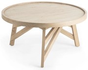 Thais mindifa dohányzóasztal, ø 80 cm - Kave Home