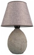 Asztali lámpa RAMZES 1xE27/40W/230V szürke
