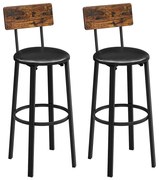 AVEN bárszék barna/fekete