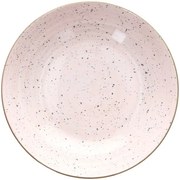 Rózsaszín porcelán mélytányér 20 cm Tognana Pepper Rosa