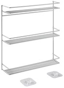 Háromszintes fali fűszertartó polc - Metaltex