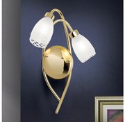 Orion - CARLA fali lámpatest 2xG9/28W/230V arany