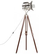 háromlábú tömör mangófa állólámpa 180 cm