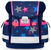 Iskolatáska, fémcsat, BELMIL Classy Sparkling Star, csillagok (BL40313AG67L)