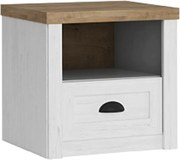 éjjeliszekrény SN, sosna andersen/tölgy lefkas, PROVANCE