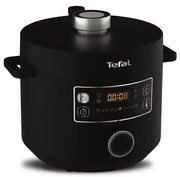 Tefal - Többfunkciós elektromos edény TURBO CUISINE 4,8 l 1090W/230V fekete