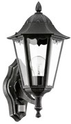 Eglo 93458 - Kültéri Fali láma érzékelővel NAVEDO 1xE27/60W/230V