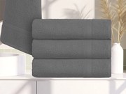 CLARYSSE ELEGANCE 70x140 cm szürke fürdőlepedő, 100% pamut