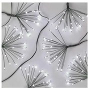 LED karácsonyi fényfüzér 450xLED 8+3 m hideg fehér