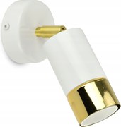 Fali lámpa Fém Fehér Arany Led cső GU10