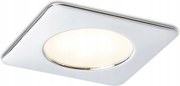 Rendl Inez Sq króm Led süllyesztett lámpa 3W 12V IP44 3000K 63x63 mm