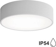 Fürdőszobai mennyezeti lámpa CLEO 2xE27/24W/230V á. 30 cm szürke IP54