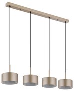 Globo 56964-4H - LED kábeles csillár RAYMOND LED/40W/230V 3000K sárgaréz