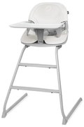 Lionelo - Gyermek étkezőszék 2in1 DALIA fehér/szürke