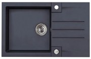 ALVEUS 1090942 - Mosogató ROCK 78x48 cm gránit/fekete