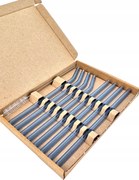 Szívószál üveg ivócső többfunkciós Eko 8db Kék Farmer MIX