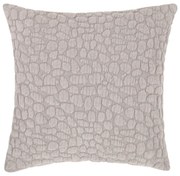 Karen párnahuzat, 45 x 45 cm, világosszürke