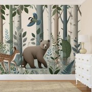 Fotótapéta - Séta az erdőben (147x102 cm)