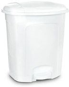 Fehér műanyag pedálos szemetes 3 l – Orion