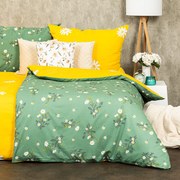 4Home Meadow pamut ágyneműhuzat, 220 x 200 cm, 2 db 70 x 90 cm