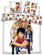 One Piece Treasure Sleep dupla, kétszemélyes ágyneműhuzat 240×220cm, 65x65 cm