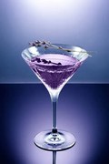 Fotográfia Vodka martini with creme de cassis liqueur, Gaelle Beller Studio