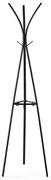 Stearn fekete fogas, magasság 183 cm - Kave Home