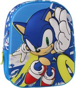 Sonic a sündisznó Power Run 3D hátizsák, táska 30 cm