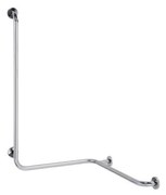 Zuhanykapaszkodó 66x118 cm rozsdamentes acél/ezüst