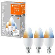 SET 3x LED fényerő-szabályozós izzó SMART + E14 / 5W / 230V 2700K-6500K - Ledvance