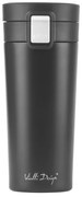 Fuori fekete thermo utazóbögre, 400 ml - Vialli Design