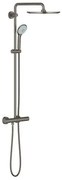 Zuhanyrendszer GROHE Euphoria System termosztatikus csapteleppel Csiszolt kemény grafit 26075AL0