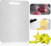 Rozsdamentes Acél Vágódeszka Húsokhoz És Bébiételekhez 46X30