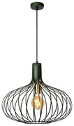 Lucide 78374/50/33 - Csillár zsinóron MANUELA 1xE27/60W/230V á. 50 cm zöld