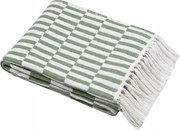 Pamut Rojtos Takaró 125 X 150 CM Zöld Otthonra