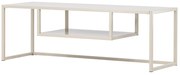 Fém TV szekrény RIVERSIDE 120x40cm, bézs