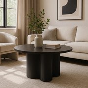 Dohányzóasztal Fekete Színben. DERIAN MAX