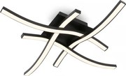 Brilo 3677-045 - LED mennyezeti lámpa LED/14,4W/230V fekete