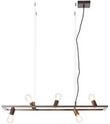 Brilliant - Csillár zsinóron KALLA 5xE27/40W/230V