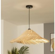 Brilagi - CERIA BOHO LED csillár zsinóron, 1xE27/40W/230V, Ø 70 cm, rattan