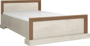 ágy, északi sosna/vadtölgy, 160x200, ROYAL L1